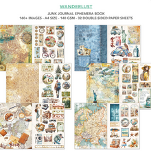 A4 Ephemera Book - Wanderlust - 32/Pkg - Ciao Bella
