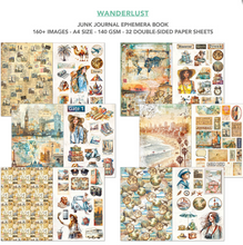 A4 Ephemera Book - Wanderlust - 32/Pkg - Ciao Bella