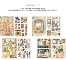 A4 Ephemera Book - Wanderlust - 32/Pkg - Ciao Bella