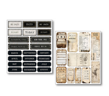 Mixed Media Sticker Set - Little Words - 10/Pkg - Ciao Bella