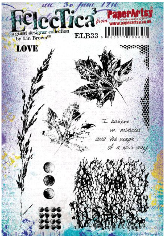 E³ Lin Brown 33 - A5 set, trimmed, on EZ - Paperartsy