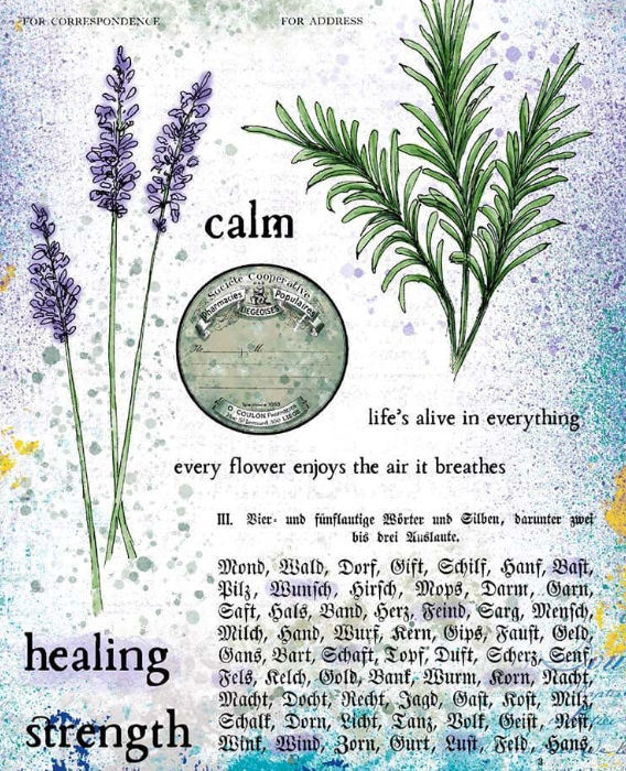 E³ Alison Bomber 47: Lavender Edition - A5 set on EZ - Paperartsy