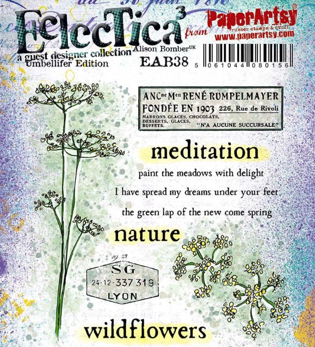 E³ Alison Bomber 38: Umbellifer Edition - A5 set on EZ - Paperartsy