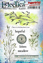 E³ Alison Bomber 40: Pressed Grasses Edition - A5 set on EZ - Paperartsy