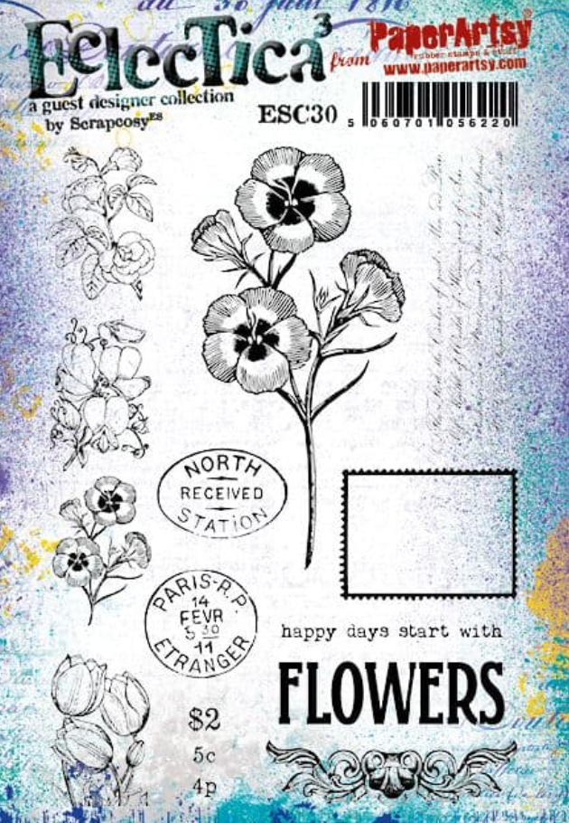 E³ Scrapcosy 30 - A5 set, trimmed, on EZ - Paperartsy