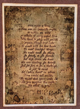 Eclectica - Mini Stamp 88 - Scrapcosy - Paperartsy