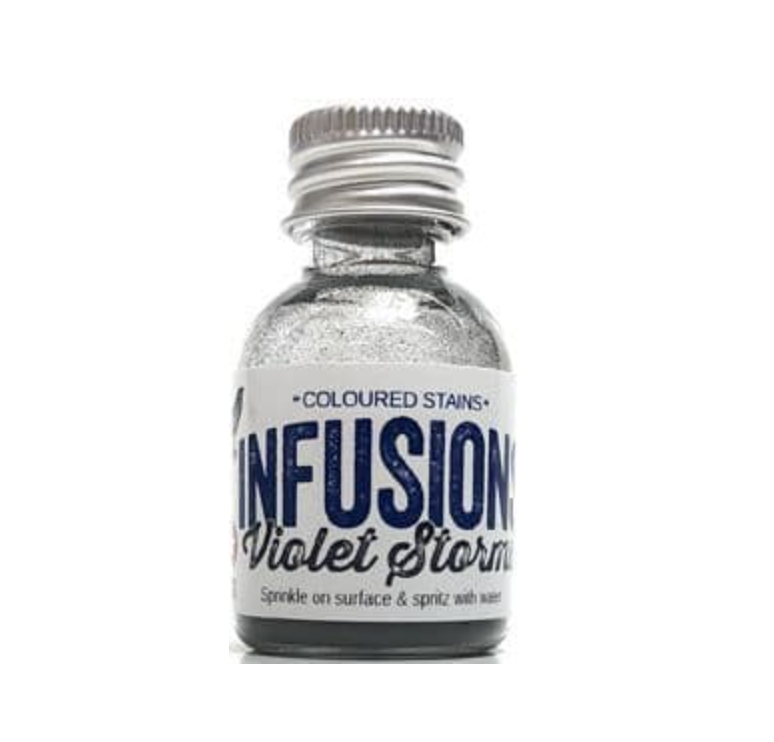 Infusions - Violet Storms - Dye CS11  - Paperartsy