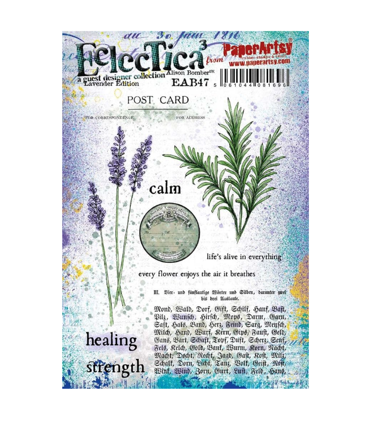 E³ Alison Bomber 47: Lavender Edition - A5 set on EZ - Paperartsy