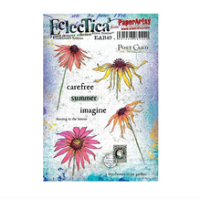 E³ Alison Bomber 49: Coneflowers Edition - A5 set on EZ - Paperartsy