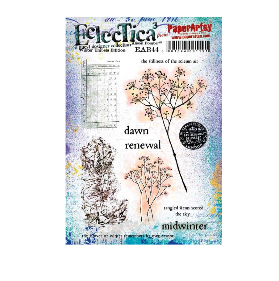 E³ Alison Bomber 44: Winter Umbels Edition (A5 set on EZ) - Paperartsy