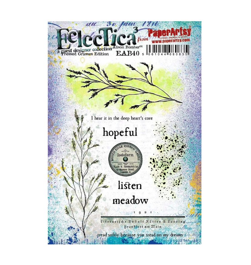 E³ Alison Bomber 40: Pressed Grasses Edition - A5 set on EZ - Paperartsy