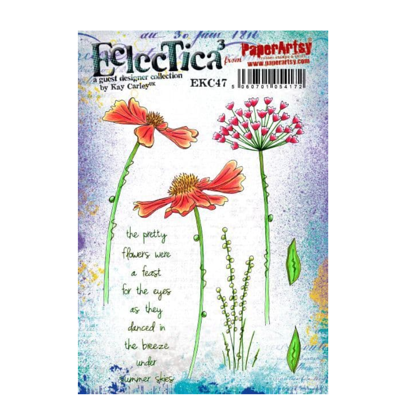 E³ Kay Carley 47 - A5 set, trimmed, on EZ - Paperartsy