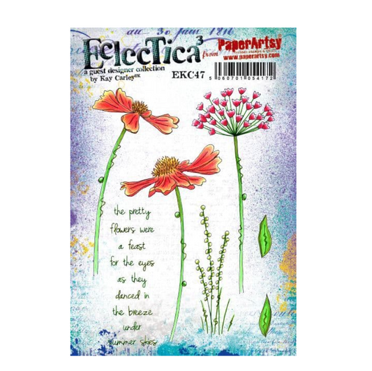 E³ Kay Carley 47 - A5 set, trimmed, on EZ - Paperartsy