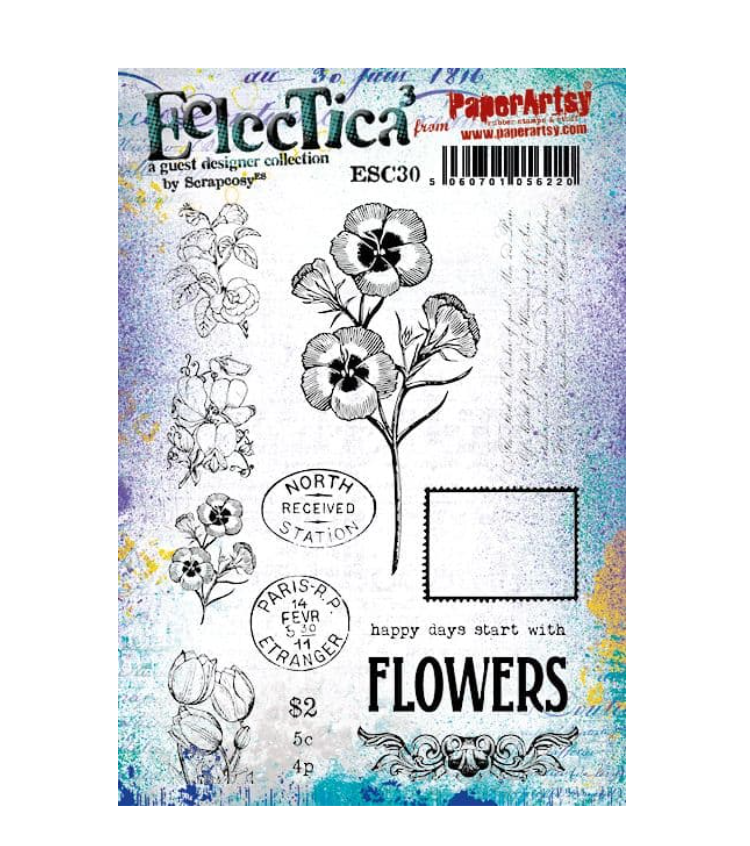 E³ Scrapcosy 30 - A5 set, trimmed, on EZ - Paperartsy