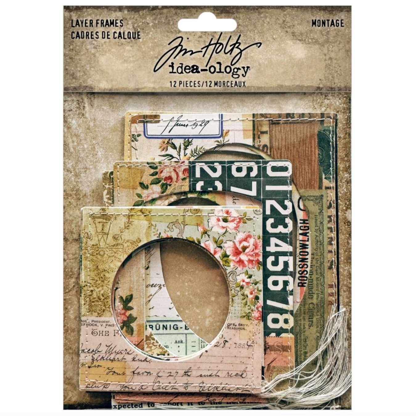 Layer Frames Montage - Ideaology - Tim Holtz