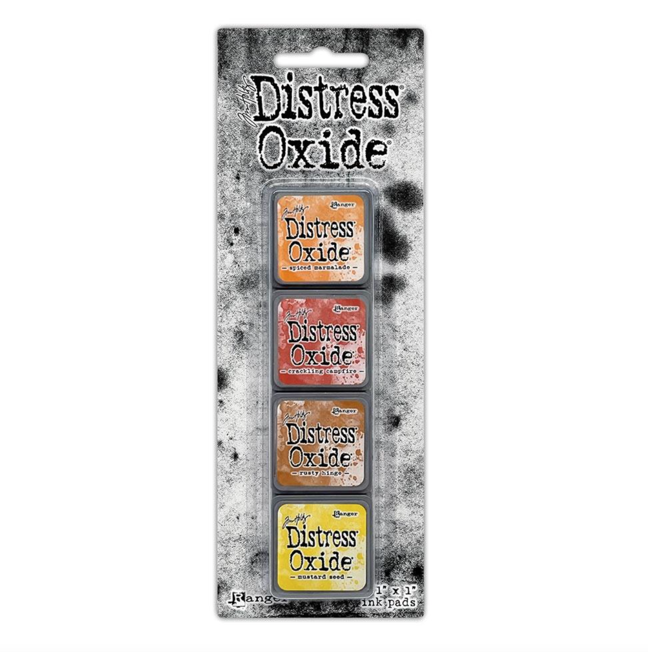 Distress Mini Oxide Ink Pads 4/Pkg - Kit #2 - Tim Holtz