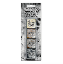 Distress Mini Oxide Ink Pads 4/Pkg - Kit #6- Tim Holtz
