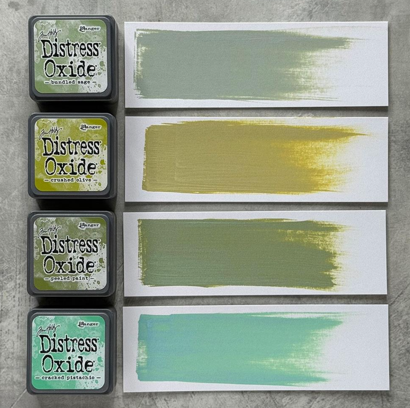 Distress Mini Oxide Ink Pads 4/Pkg - Kit #3- Tim Holtz