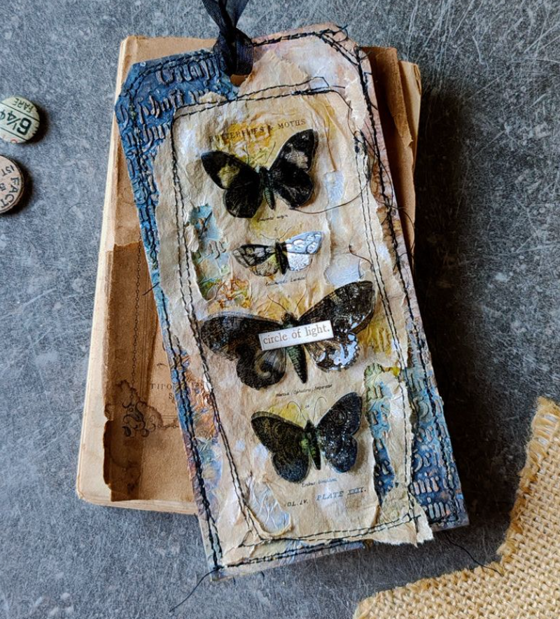 Tim Holtz - Stencil - Script - Stampers Anonymous