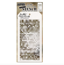 Tim Holtz - Stencil - Halftone - Stampers Anonymous