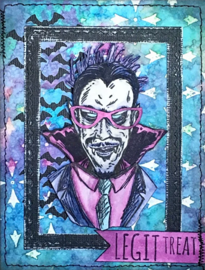 Tim Holtz - Stencil - Crossed - Stampers Anonymous