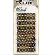 Tim Holtz - Stencil - Diamonds - Stampers Anonymous