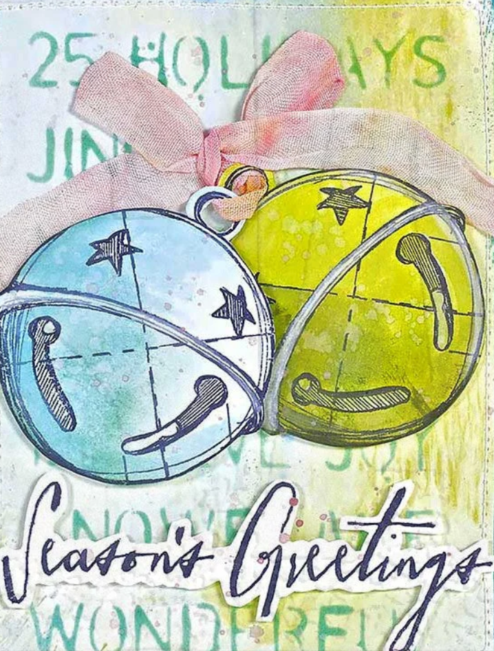 Tim Holtz - Christmas - Layering Stencils - Stampers Anonymous