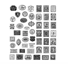 Tim Holtz - Stamp Collector - Cling Mounted Rubber Stamp Set