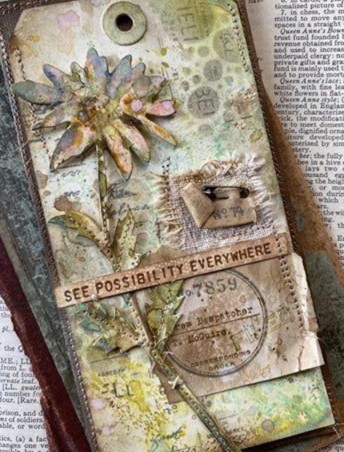Tim Holtz - FIeld Notes - Cling Mounted Rubber Stamp Set