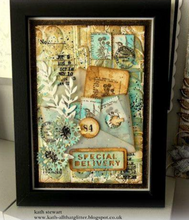 Tim Holtz - FIeld Notes - Cling Mounted Rubber Stamp Set