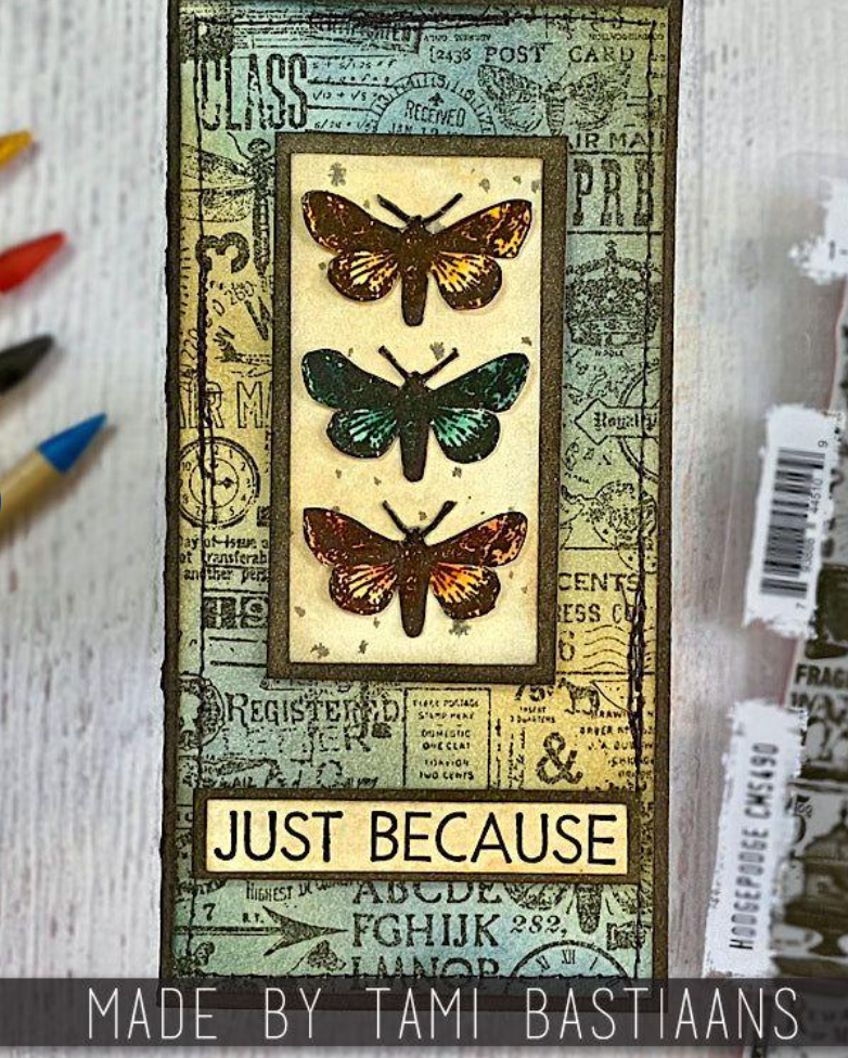 Tim Holtz - Hodgepodge - Cling Mounted Rubber Stamp Set