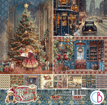 8x8 - Toy Shop - Paper Pad - Double Sided Paper - 12/Pkg - Ciao Bella