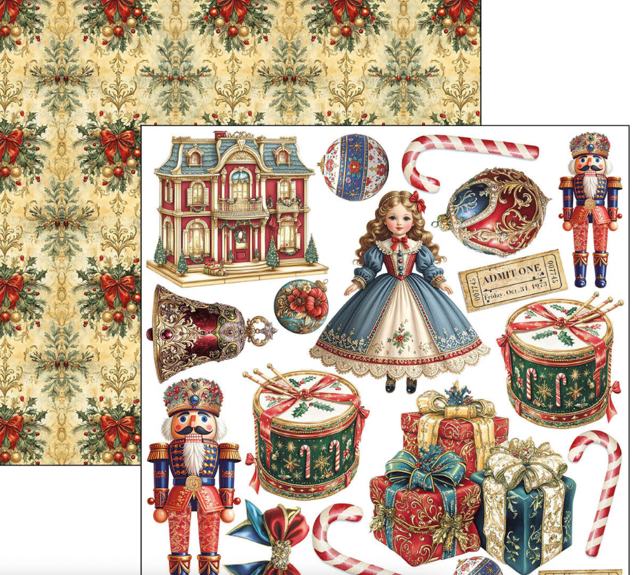 6x6 - Toy Shop - Fussy Cut Pad - Double Sided Paper - 24/Pkg - Ciao Bella