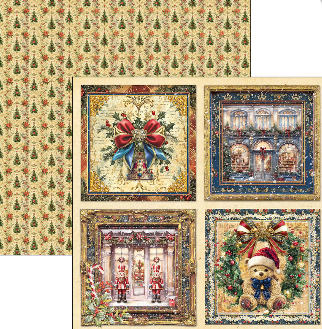 12x12 - Toy Shop - Patterns Pad - Double Sided Paper - 8/Pkg - Ciao Bella