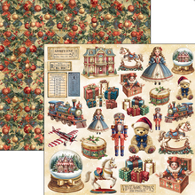 12x12 - Toy Shop - Patterns Pad - Double Sided Paper - 8/Pkg - Ciao Bella