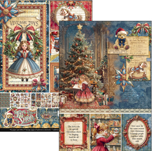 A4 - Toy Shop - Creative Pad - Double Sided Paper - 9/Pkg - Ciao Bella