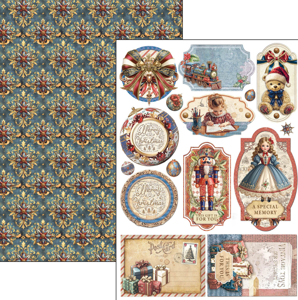 A4 - Toy Shop - Creative Pad - Double Sided Paper - 9/Pkg - Ciao Bella