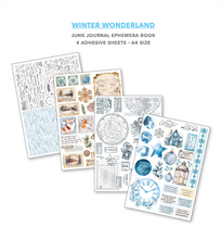 A4 Ephemera Book -Winter Wonderland - 32/Pkg - Ciao Bella