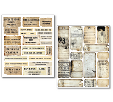 Mixed Media Sticker Set - Kind Thoughts - 10/Pkg - Ciao Bella