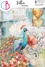 Vellum Paper A4 - Majestic Dream - 6/Pkg - Ciao Bella