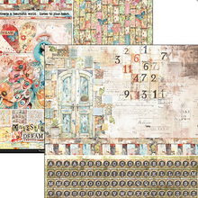 12x12 - Majestic Dream Patterns Pad - 8/Pkg - Ciao Bella