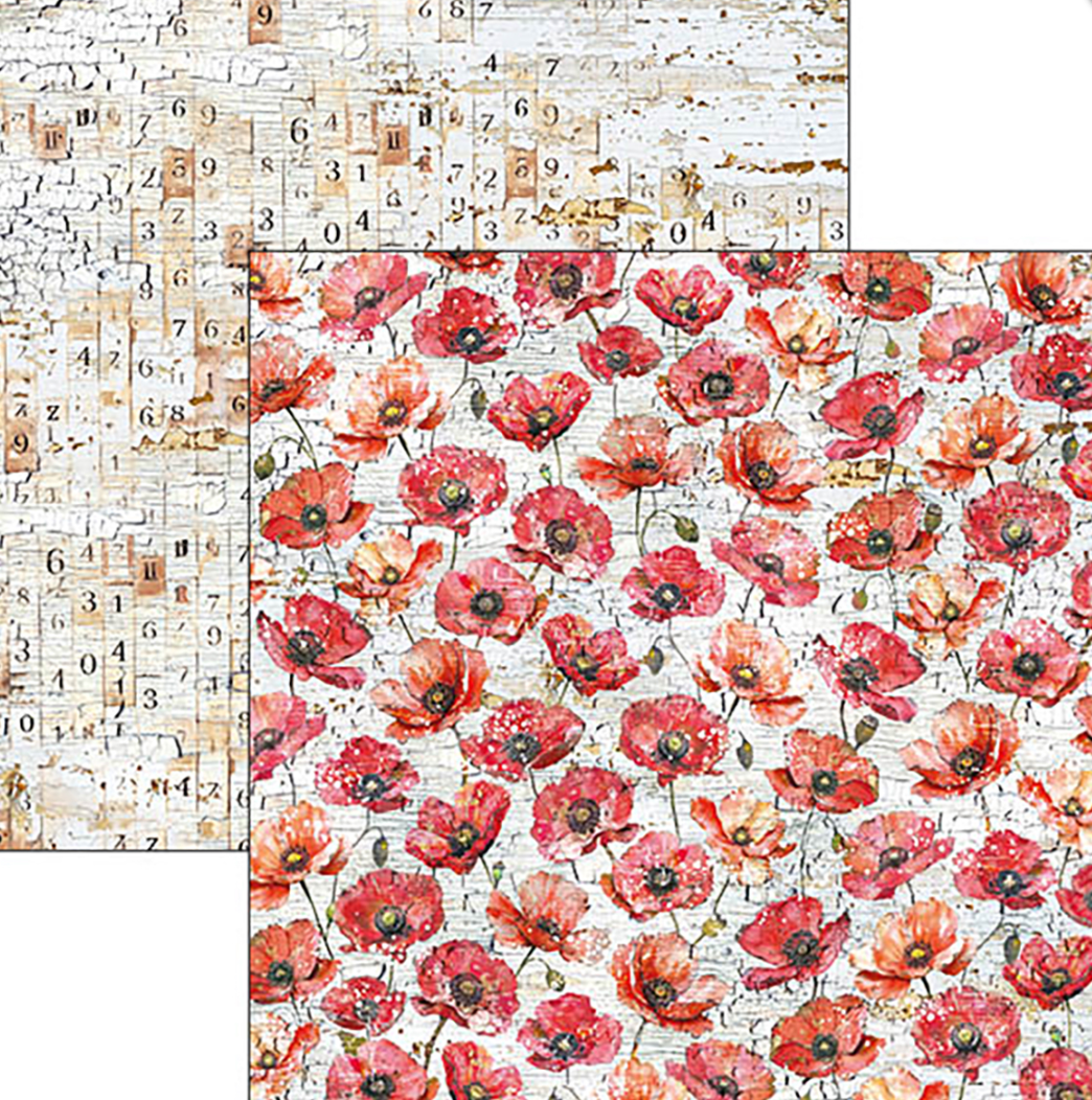 12x12 - Majestic Dream Patterns Pad - 8/Pkg - Ciao Bella