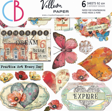 6x6 - Vellum - Majestic Dream - Fussy Cut - 6/Pkg - Ciao Bella