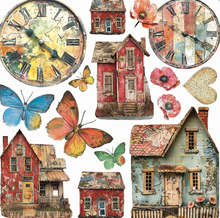 6x6 - Vellum - Majestic Dream - Fussy Cut - 6/Pkg - Ciao Bella