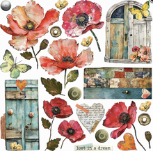 6x6 - Vellum - Majestic Dream - Fussy Cut - 6/Pkg - Ciao Bella