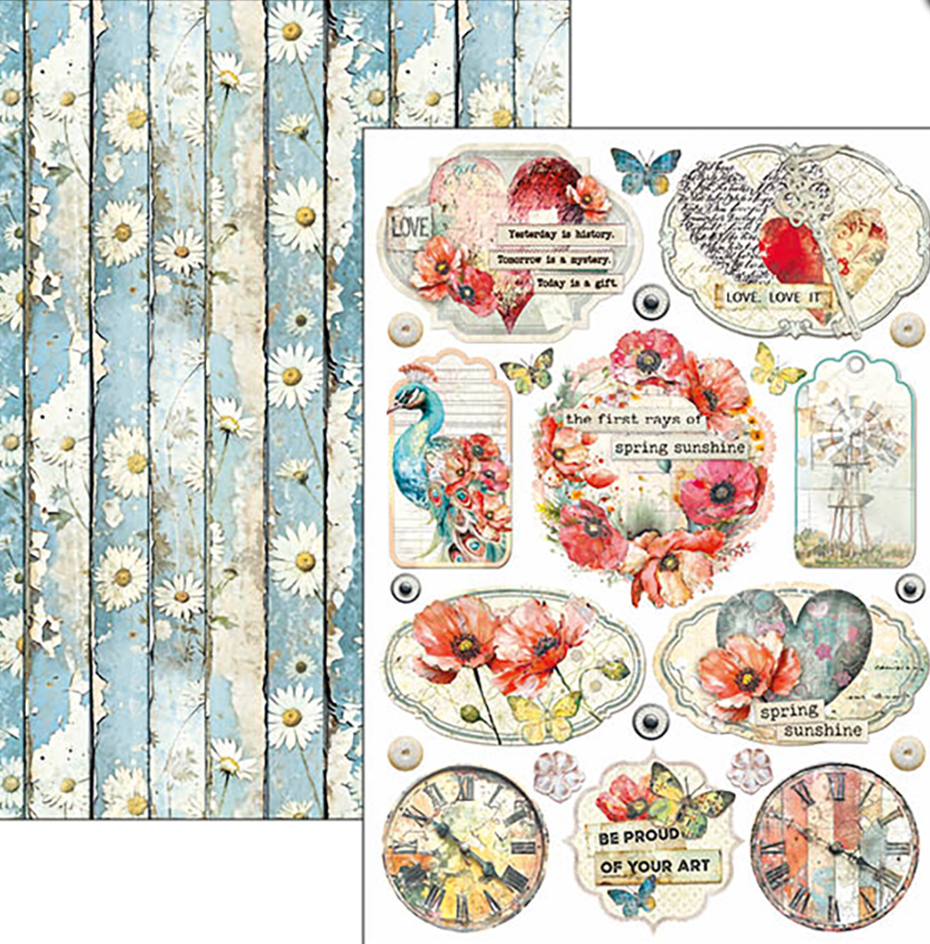 A4  - Creative Pad - Majestic Dream - 9/Pkg - Ciao Bella