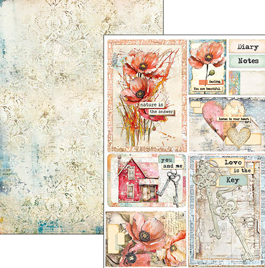 A4  - Creative Pad - Majestic Dream - 9/Pkg - Ciao Bella