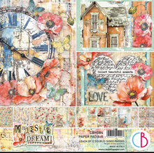 8x8 - Majestic Dream - Paper Pad - Double Sided Paper - 12/Pkg - Ciao Bella