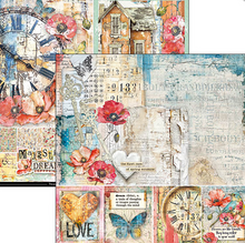 8x8 - Majestic Dream - Paper Pad - Double Sided Paper - 12/Pkg - Ciao Bella