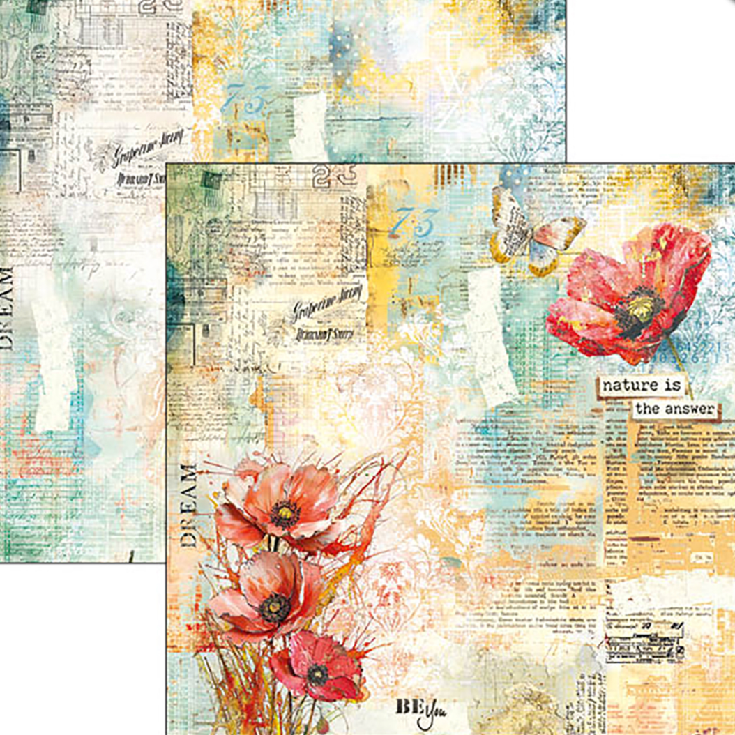 8x8 - Majestic Dream - Paper Pad - Double Sided Paper - 12/Pkg - Ciao Bella